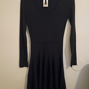 BCBG Women's Sweater Dress 70% Silk Sz S